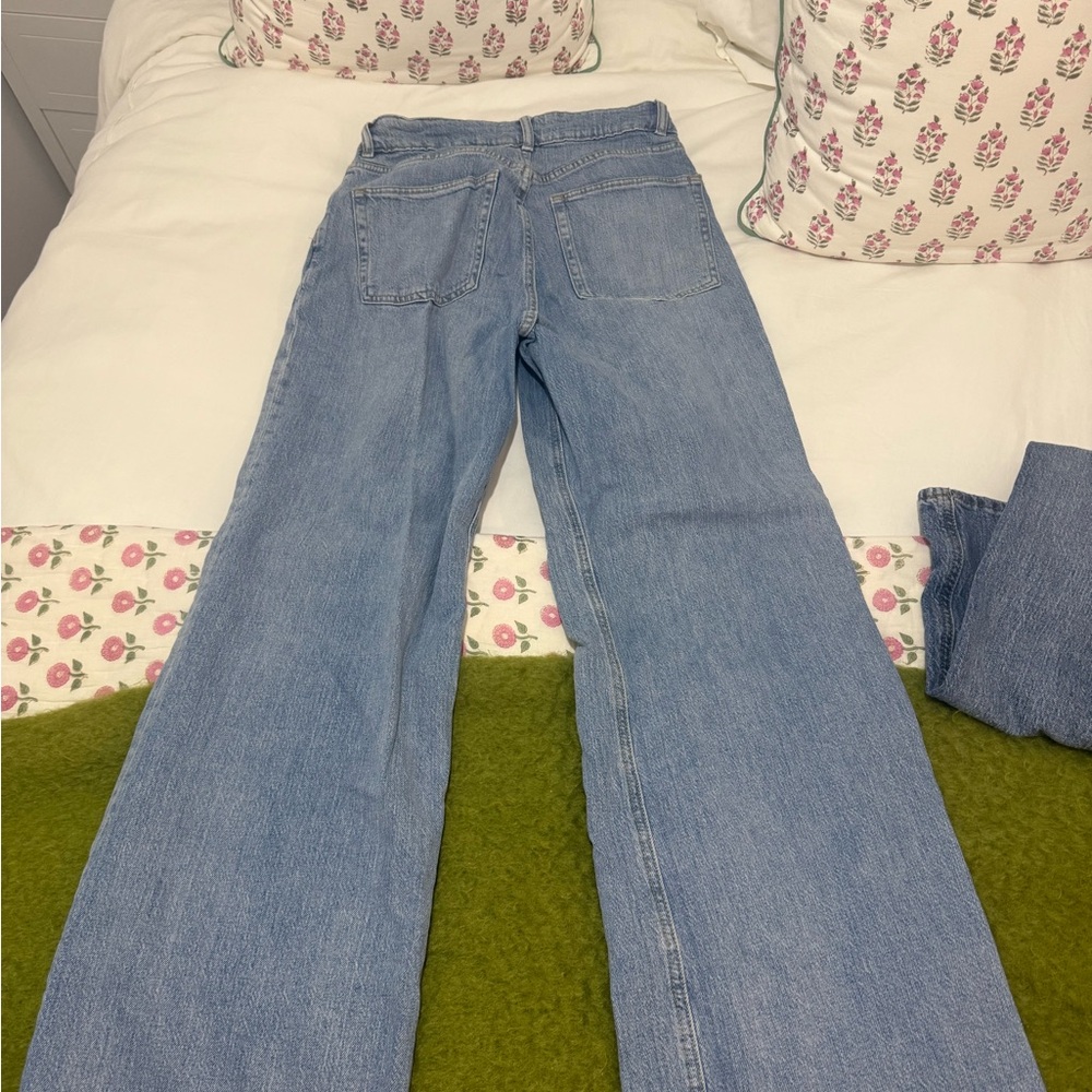 H&M Light Blue Flare Jeans - Picture 2 of 3